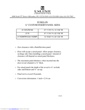U-line CLR2160 Manuals | ManualsLib