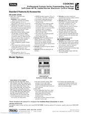 Viking Professional Custom VDSC5488BSS Manuals | ManualsLib