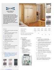 Sub-zero 642 Manuals | ManualsLib