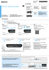 Sony NSZ-GS7 Manuals | ManualsLib
