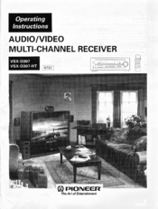 Pioneer VSX-D307 Manuals | ManualsLib