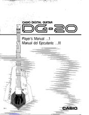 Casio DG-20 Manuals | ManualsLib