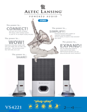 altec lansing vs4221 remote