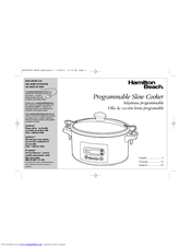 hamilton beach slow cooker replacement parts 33966