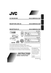 Jvc KD-G120 - Radio / CD Player Manuals | ManualsLib
