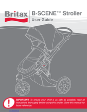 britax b scene stroller