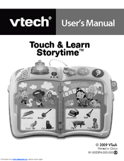 vtech touch and learn storytime