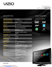 Vizio M190MV Manuals | ManualsLib