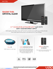 Vizio M470SL Manuals | ManualsLib