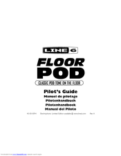 Line 6 Floor Pod Manuals Manualslib
