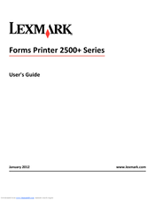 lexmark forms printer 2590