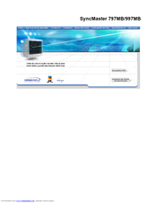 samsung 997mb syncmaster 19 crt
