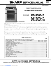 Sharp Kb 3300js Manuals Manualslib
