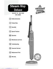 Bissell Steam Mop Deluxe Manuals | ManualsLib