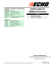 echo srm parts catalog manualslib manuals