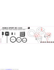 sigma sport 1200 wireless bike computer manual