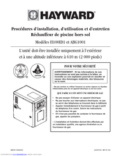 Hayward H100ID1 Manuals | ManualsLib