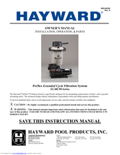 Hayward Perflex EC30 Manuals | ManualsLib