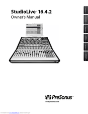 Presonus STUDIOLIVE 16.4.2 Manuals | ManualsLib