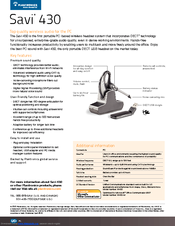 Plantronics Savi 400 Manuals | ManualsLib