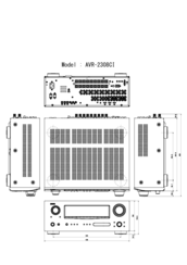 Denon AVR 2308CI - AV Receiver Manuals | ManualsLib