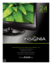 Insignia NS-24E340A13 Manuals | ManualsLib