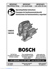 Bosch 1590 Evs Manuals Manualslib