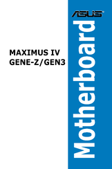 Maximus Vi Gene Motherboards Asus Global