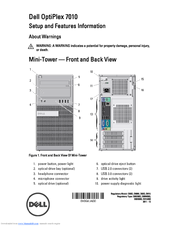 Dell Optiplex 7010 Manuals Manualslib