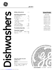 Ge Gsd2100n Appliances 24 In Dishwasher Owner S Manual Pdf Download Manualslib