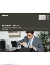 Seagate Maxtor OneTouch III Mini Edition Manuals | ManualsLib