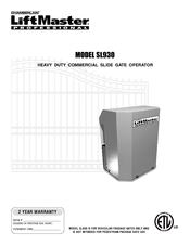Chamberlain LiftMaster SL930 Manuals | ManualsLib