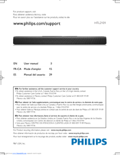 Philips HTL2101/F7 Manuals | ManualsLib