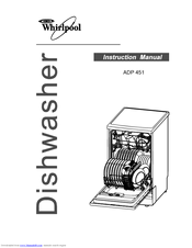 whirlpool slimline dishwasher