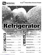 Maytag Mfi2269frz Refrigerator Download Instruction Manual Pdf