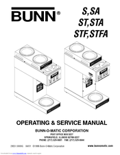 Bunn STF Manuals | ManualsLib