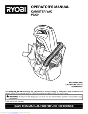Ryobi P3200 Manuals | ManualsLib