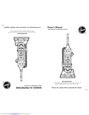 cyclonic windtunnel bagless upright manualslib