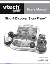 Vtech Sing Discover Story Piano Manuals Manualslib