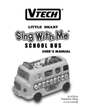 Vtech Sing With Me School Bus User Manual Pdf Download Manualslib