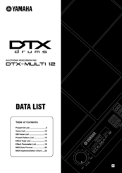 Yamaha DTX-Multi 12 Manuals | ManualsLib