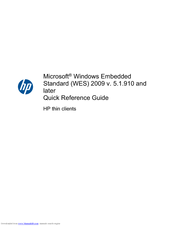 Hp T5570 Thin Client Manuals Manualslib