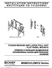chief series manual instructions manualslib manuals
