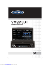 Jensen VM9215BT Manuals | ManualsLib