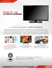 Vizio E420d-A0 Manuals | ManualsLib