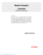 Asko W6424 Manuals | ManualsLib