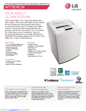 Lg WT1101CW Manuals | ManualsLib