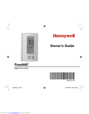 Honeywell Dg115eziaq Trueiaq Digital Iaq Control Owner S Manual Pdf Download Manualslib