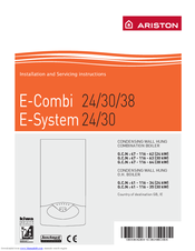 Ariston E Combi 24 Installation And Servicing Instructions Pdf Download Manualslib