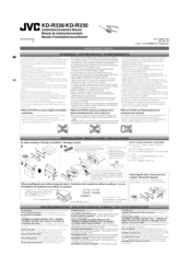 Jvc KD-R330 Manuals | ManualsLib